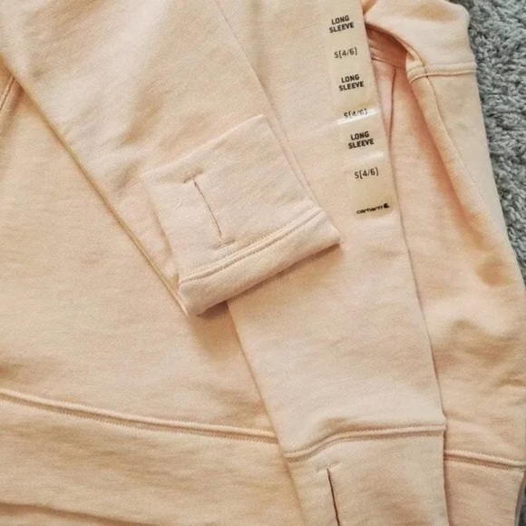 NWT Carhartt Women's Hoodie 103591 Sunset Heather Small (4/6) - Picture 5 of 5